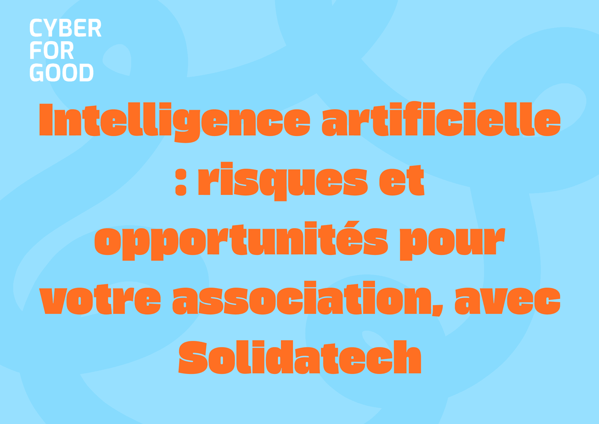 L'IA pour l'impact: comment on se lance (AssoConnect)