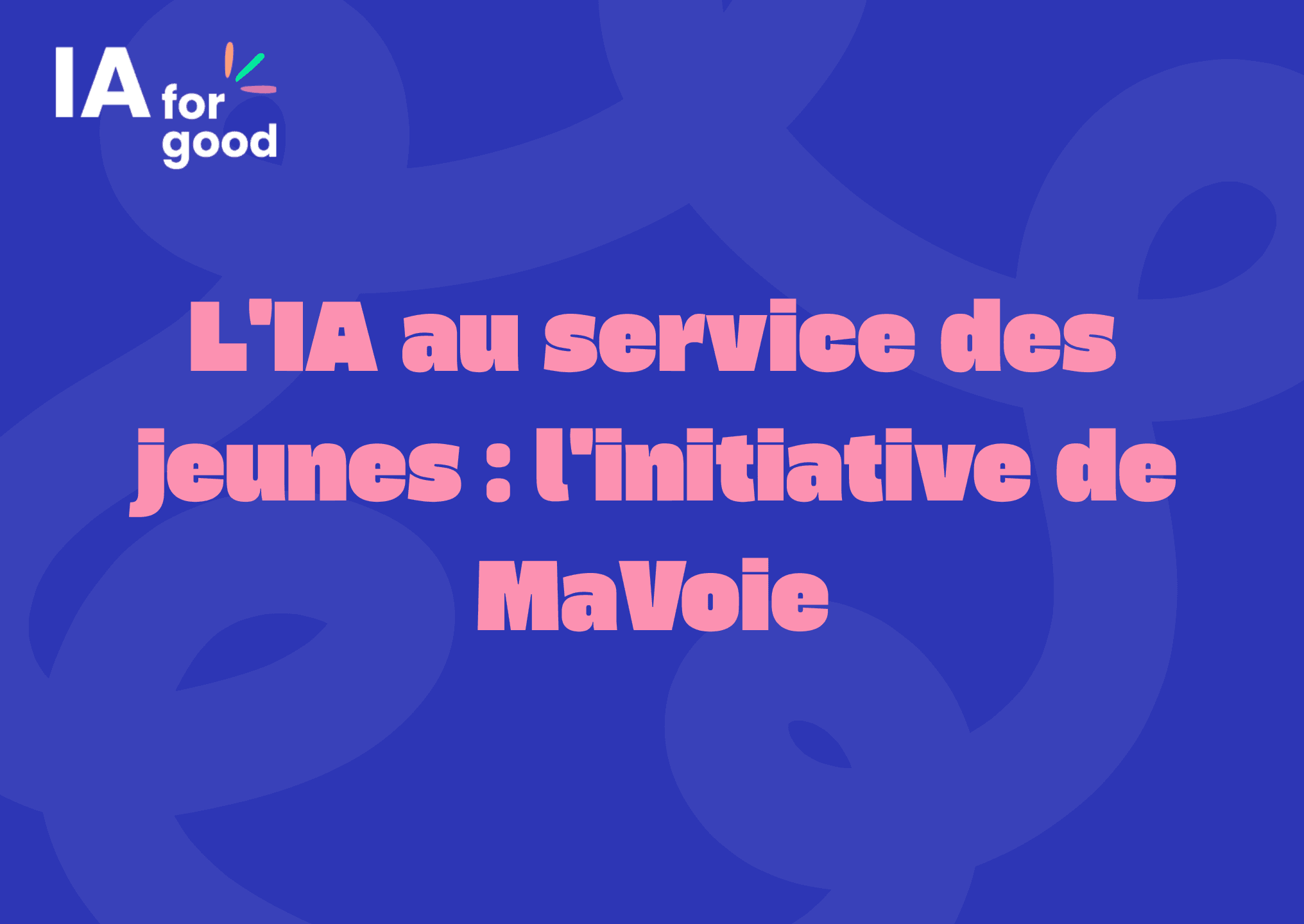L'IA au service des jeunes (Mavoie)